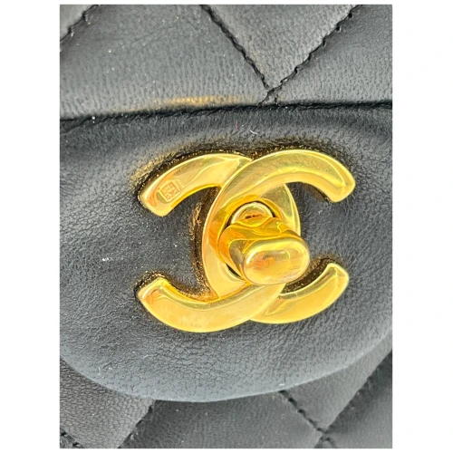 Chanel Timeless Double Flap Bag Medium Lambskin Black GHW Chanel Chanel 17 Chanel Timeless Double Flap Bag Medium Lambskin Black GHW Chanel Chanel 17