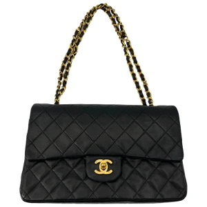 Chanel Timeless Double Flap Bag Medium Lambskin Black GHW Chanel Chanel 35 Chanel Timeless Double Flap Bag Medium Lambskin Black GHW Chanel Chanel 35