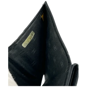 Chanel Coco Trifold Wallet Black Chanel Chanel 35