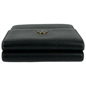 Chanel Coco Trifold Wallet Black Chanel Chanel 25