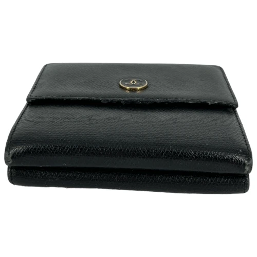 Chanel Coco Trifold Wallet Black Chanel Chanel 6