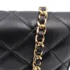 Chanel Wallet on Chain WOC Pelle di agnello Nera Chanel Chanel 26
