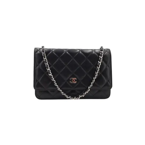 Chanel Wallet on Chain WOC Lambskin Black Chanel Chanel