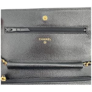 Chanel Wallet on Chain WOC Pochette Calfskin Black Chanel Chanel 31