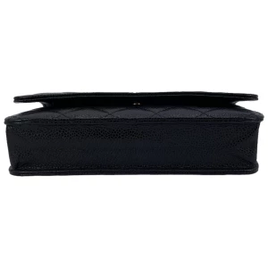 Chanel Wallet on Chain WOC Pochette Calfskin Black Chanel Chanel 30