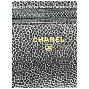 Chanel Wallet on Chain WOC Pochette Calfskin Black Chanel Chanel 32