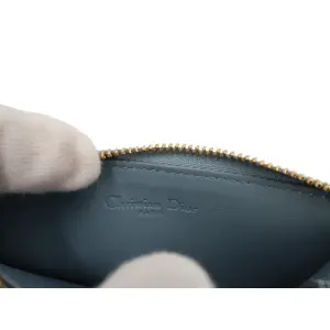 Christian Dior Lady Dior Cosmos Card Holder Light Blue Dior Dior 22