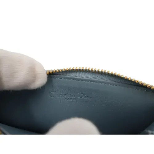 Christian Dior Lady Dior Cosmos Card Holder Light Blue Dior Dior 12