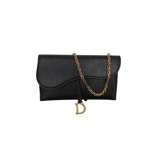 Dior Saddle Wallet on Chain NYHET i BUTIKEN Dior