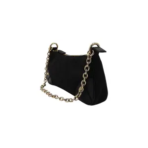 Gucci GG Canvas Nail Chain Pochette Black Gucci Gucci 19 Gucci GG Canvas Nail Chain Pochette Black Gucci Gucci 19