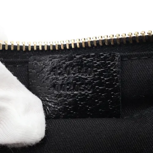 Gucci GG Canvas Nail Chain Pochette Black Gucci Gucci 15 Gucci GG Canvas Nail Chain Pochette Black Gucci Gucci 15
