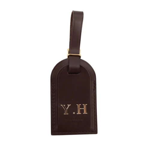 Louis Vuitton Luggage Tag Taschenanhänger Braun Louis Vuitton Louis Vuitton Louis Vuitton Luggage Tag Taschenanhänger Braun Louis Vuitton Louis Vuitton