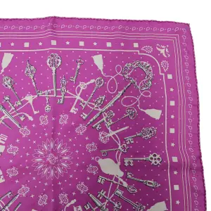 Hermès Carré 55 Les Clés Silk Scarves and shawls Hermes 17 Hermès Carré 55 Les Clés Silk Scarves and shawls Hermes 17