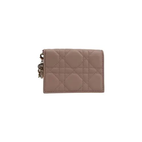 Portacarte Lady Dior Bloom Beige Dior Dior Portacarte Lady Dior Bloom Beige Dior Dior