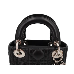 Christian Dior Lady Dior Mini Cannage Black
