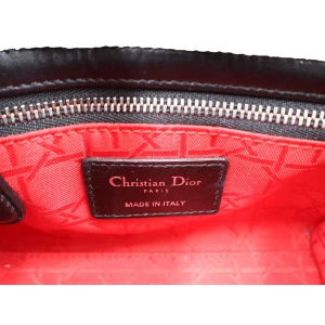 Christian Dior Lady Dior Mini Cannage Black
