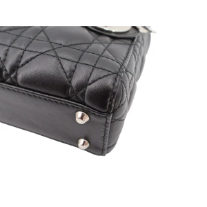 Christian Dior Lady Dior Mini Cannage Black