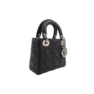Christian Dior Lady Dior Mini Cannage Black