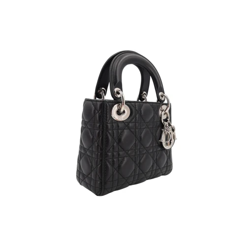 Christian Dior Lady Dior Mini Cannage Black