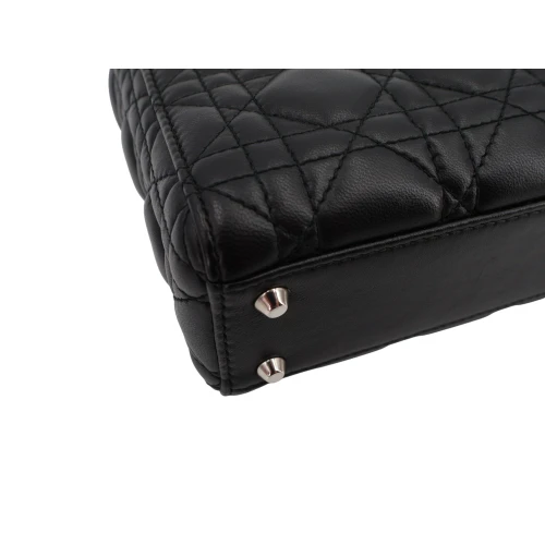 Christian Dior Lady Dior Mini Cannage Black