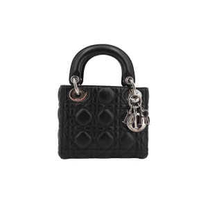 Christian Dior Lady Dior Mini Cannage Black