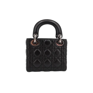 Christian Dior Lady Dior Mini Cannage Black