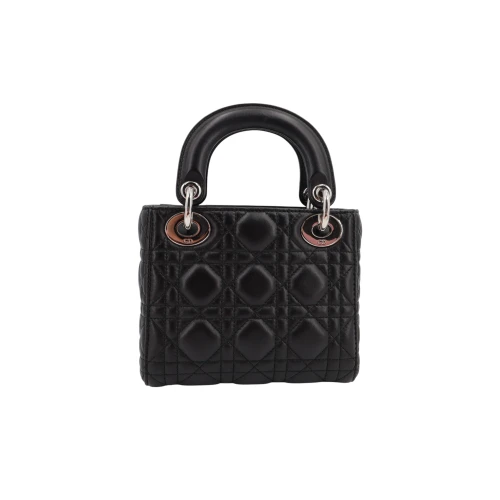 Christian Dior Lady Dior Mini Cannage Black