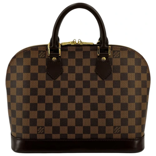 Louis Vuitton Alma PM Damier Ebene Håndtasker Louis Vuitton Louis Vuitton Alma PM Damier Ebene Håndtasker Louis Vuitton