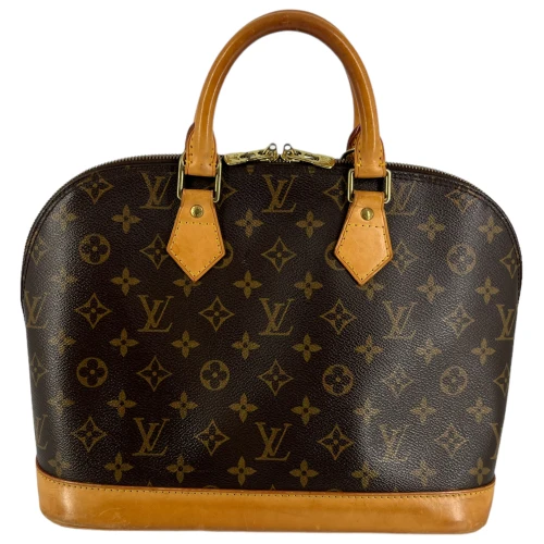 Louis Vuitton Alma PM Monogram Canvas Handtaschen Handbag Day 4