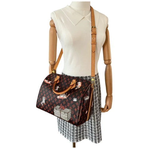 Louis Vuitton Speedy 30 Catogram Carrier bags Louis Vuitton 6 Louis Vuitton Speedy 30 Catogram Carrier bags Louis Vuitton 6