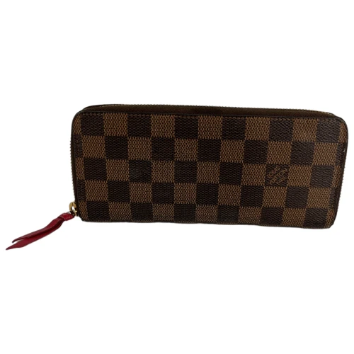 Louis Vuitton Clemence Damier Ebene -lompakot Louis Vuitton