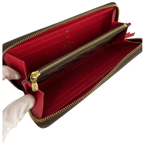Louis Vuitton Clemence Damier Ebene -lompakot Louis Vuitton 12