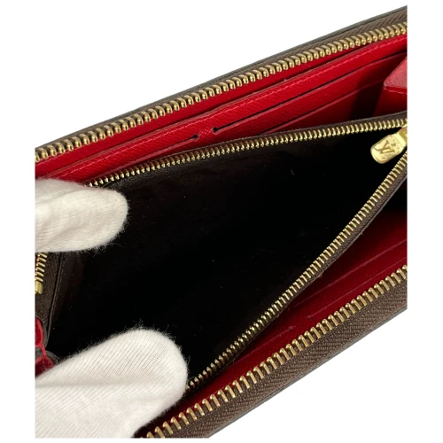 Louis Vuitton Clemence Damier Ebene -lompakot Louis Vuitton 14