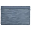 Puzdro na karty Louis Vuitton Epi Bleu Nuage Malé kožené výrobky Louis Vuitton 13