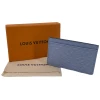 Puzdro na karty Louis Vuitton Epi Bleu Nuage Malé kožené výrobky Louis Vuitton 11
