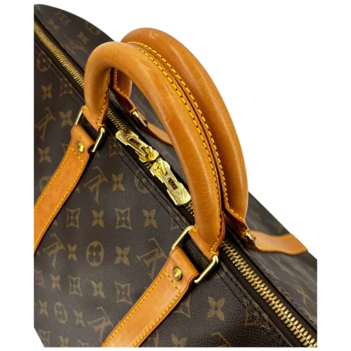 Louis Vuitton Keepall 50 Monogram Canvas Carrier bags Louis Vuitton 13 Louis Vuitton Keepall 50 Monogram Canvas Carrier bags Louis Vuitton 13