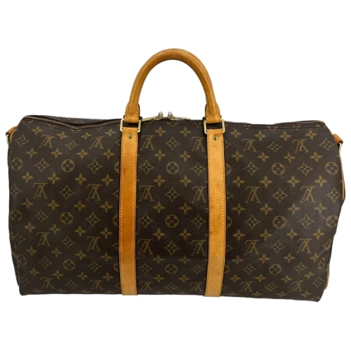 Louis Vuitton Keepall Bandouliere 50 Monogram Canvas Carrier bags Louis Vuitton 7 Louis Vuitton Keepall Bandouliere 50 Monogram Canvas Carrier bags Louis Vuitton 7