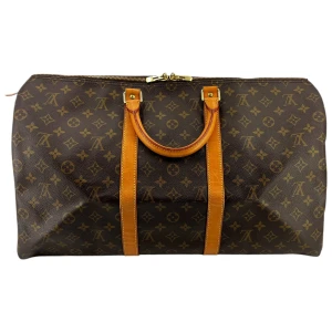 Louis Vuitton Keepall 50 Monogram Canvas Carrier bags Louis Vuitton 20 Louis Vuitton Keepall 50 Monogram Canvas Carrier bags Louis Vuitton 20