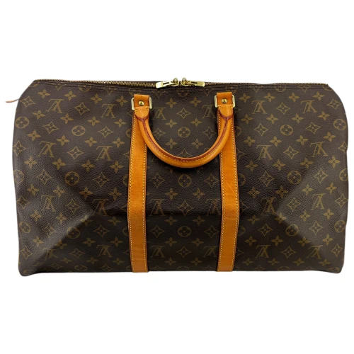 Louis Vuitton Keepall 50 Monogram Canvas Carrier bags Louis Vuitton 6 Louis Vuitton Keepall 50 Monogram Canvas Carrier bags Louis Vuitton 6