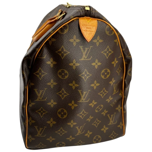 Louis Vuitton Keepall 50 Monogram Canvas Carrier bags Louis Vuitton 5 Louis Vuitton Keepall 50 Monogram Canvas Carrier bags Louis Vuitton 5