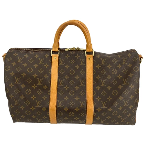 Louis Vuitton Keepall Bandouliere 50 Monogram Canvas Carrier bags Louis Vuitton 5 Louis Vuitton Keepall Bandouliere 50 Monogram Canvas Carrier bags Louis Vuitton 5