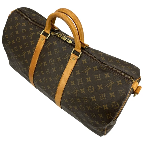 Louis Vuitton Keepall Bandouliere 50 Monogram Canvas Carrier bags Louis Vuitton 12 Louis Vuitton Keepall Bandouliere 50 Monogram Canvas Carrier bags Louis Vuitton 12