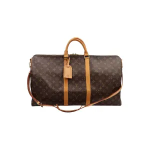 Louis Vuitton Keepall 55 Bandouliere Monogram Canvas Carrier bags Louis Vuitton 27 Louis Vuitton Keepall 55 Bandouliere Monogram Canvas Carrier bags Louis Vuitton 27