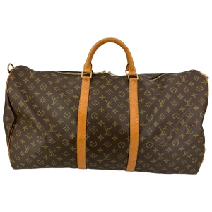 Louis Vuitton Keepall Bandouliere 60 Monogram Canvas Carrier bags Keepall 60 27
