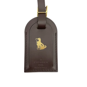 Louis Vuitton Luggage Tag Brown Dog Accessories Louis Vuitton 9