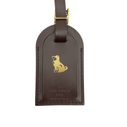 Louis Vuitton Luggage Tag Brown Dog Accessories Louis Vuitton 5