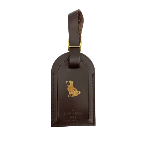 Louis Vuitton Luggage Tag Brown Dog Accessories Louis Vuitton 4