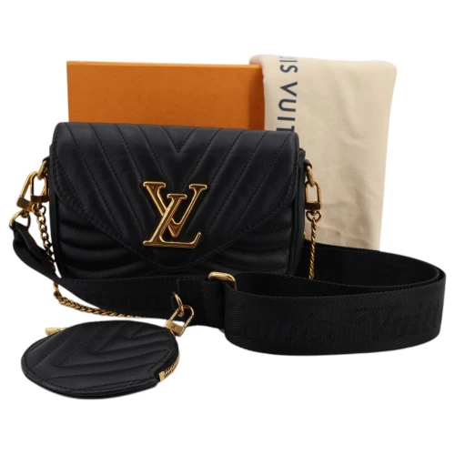 Louis Vuitton New Wave Multi Pochette Black Carrier bags Louis Vuitton 7 Louis Vuitton New Wave Multi Pochette Black Carrier bags Louis Vuitton 7