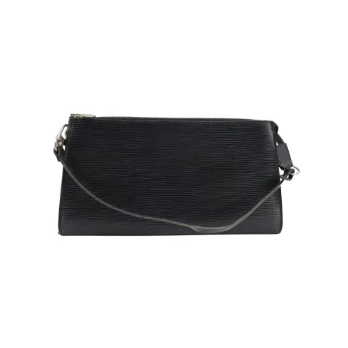 Louis Vuitton Pochette Accessoires Epi Schwarz Handtaschen Louis Vuitton