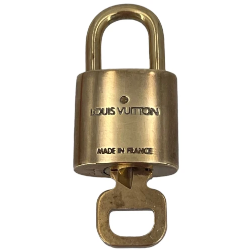 Louis Vuitton lock with key No. 300 Accessories Louis Vuitton Padlock 6